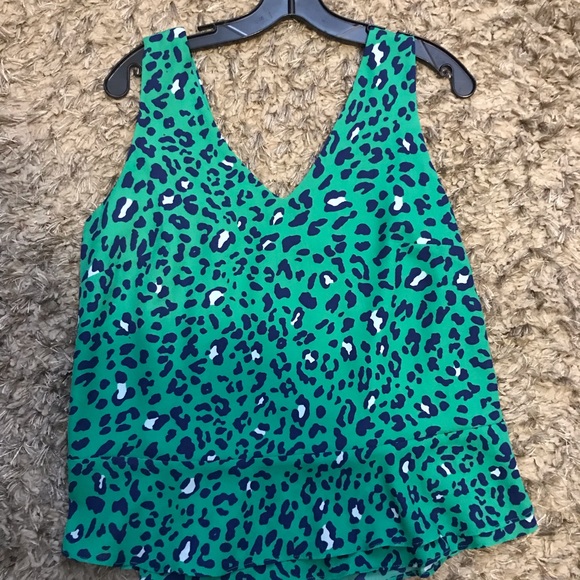 Gibson Willow Tiered Peplum Top - Picture 6 of 6